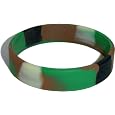Child Size Camo Wristband for Kid One Camouflage Bracelet