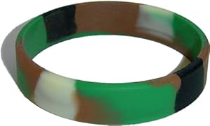 Child Size Camo Wristband for Kid One Camouflage Bracelet