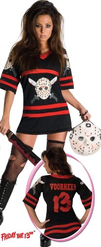 Sexy Adult Womens Halloween Costumes Friday the 13th Jason Voorhees Dress Costume Theme Party Outfit