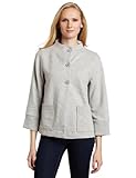 IMAGE OF Jones New York Women's Knit Jacket, Light Grey Heather, Small