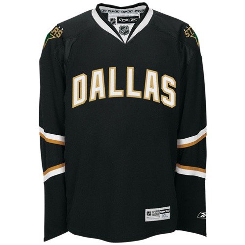 NHL Men's Dallas Stars Reebok Edge Premier Team Jersey - 7185A527Hpjdst (Black, Large)