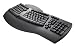 Perixx PERIBOARD-512B, Ergonomische Tastatur, schnurgebunden - Dunkelgrau - USB - Ergonomisches Design - Empfohlen beim Repetitive Strain Injury-Syndrom (kurz RSI-Syndrom) - English Layout