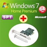 ���å������åȥ�ǥ� DSP�� Windows 7 Home Premium SP1 64bit DVD +��ȥå������ƥ� eSATA 2�ݡ��� PCI Express�ܡ��� REX-PE32S+W