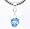 Birthstone Spacer Bead Charm (March Dangle Aquamarine)