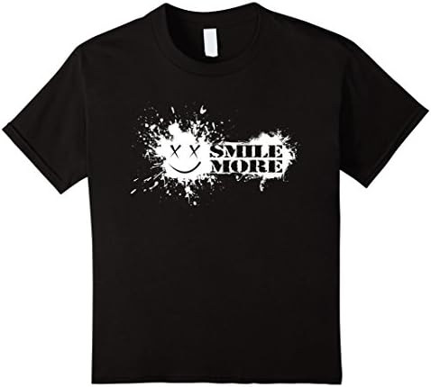 Kids Smile T-shirt More 12 Black