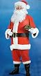 6-Piece Regency Red Santa Claus Christmas Costume Suit - Adult Size (40-48)