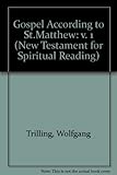 The Gospel according to St Matthew