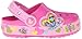 crocs Kids' Butterfly PS Light-Up Clog (Toddler/Little Kid),Neon Magenta/Carnation,11 M US Little Kid
