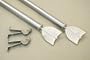 A&F Rod D�cor - NEW Decorative Curtain Rod #26, 48-84 inch, satin nickel