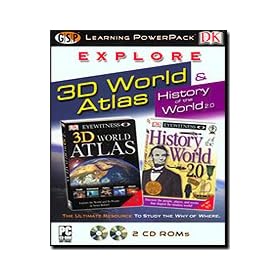 Explore 3D World Atlas Learning Power Pack