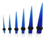 Expander Dehnungsstab Taper Dehnstab UV BLAU - Wähle deine Wunschgröße