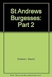 The burgess roll of St Andrews, 1751-1775