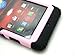 Motorola XT907 Droid RAZR M Hybrid Impact Dual Layer Case Pink Chevron Anchor Black Skin Cover