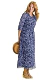 Crinkle chiffon maxi dress in solid and print