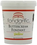 Fondarific Buttercream Yellow Fondant, 2-Pounds