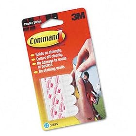 <b>3M Company #17024 12PK Command Ahes Strip</b>
