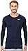 Nike Men's Pro Cool Compression L/S, Obsidian/Dark Grey/White, Medium
