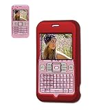 New Fashionable Perfect Fit Hard Protector Skin Cover Cell Phone Case with clip for Sanyo SCP-2700 Sprint - Red