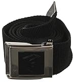 Famous Stars and Straps Showtime Men's Web Belt - Medium / Large - Black