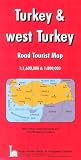 Turkey and West Turkey Road Map (Red Cover)