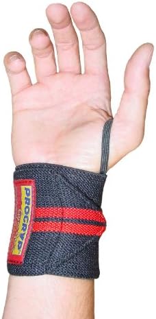 Progryp Deluxe Red Line Wrist Wraps