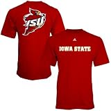 Adidas Iowa State Cyclones Red Prime Time T-shirt