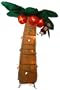 6 Inflatable Palm Tree with Monkey and Lights