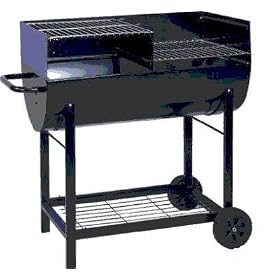 Oil Drum Garden Patio Charcoal Barbecue Grill BBQ