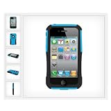 Apple iPhone 4 Aegis Series Impact Resistant Case  by Trident - TRI AG-IPH4-BL - Blue