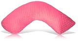Luna Lullaby Bosom Baby Nursing Pillow, Fuschia Dot