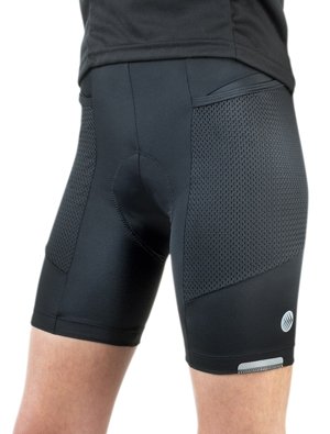 Womens Gel Padded Spandex Touring Bicycle Shorts Black Small