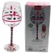 Diva Wine Glass with Charm