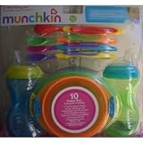 Munchkin 10 Peice Dining Set Bpa Free by Munchkin