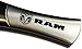 Dodge Ram Authentic Logo Key Ring - Chrome Trim