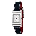 Tommy Hilfiger Women's 1700161 Red/Navy Reversible Leather Strap Watch
