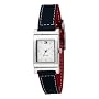 Tommy Hilfiger Women's 1700161 Red/Navy Reversible Leather Strap Watch