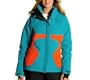 Oakley Hudson Womens Jacket, Small, Orange Flame
