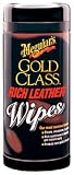 Meguiars Gold Class Rich Leather Wipes