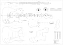 Full Scale Plans for the Fender Telecaster Deluxe Electric Guitar