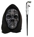 Harry Potter - Death Eater Voice Changing Mask & Wand