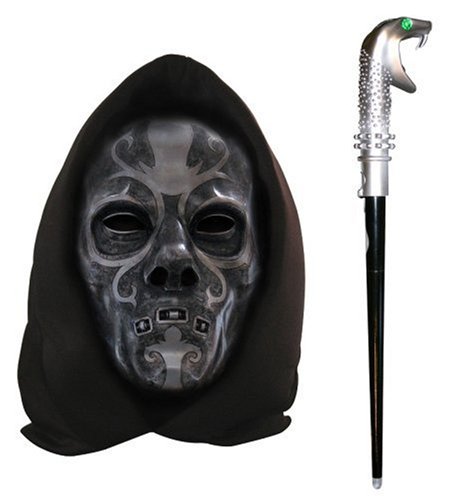 Buy Harry Potter - Death Eater Voice Changing Mask & Wand online at Discounted New and Used prices. Delivered to your door with Childrens Toyshop.com