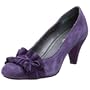 Mia Women's Romance Mid Heel Pump,Purple,6.5 M US