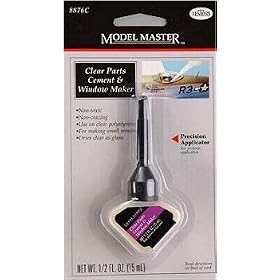 Clear Plastic Parts Cement