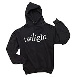 Twilight (Glow in the Dark) Black Unisex Hooded Sweatshirt