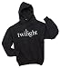 Twilight (Glow in the Dark) Black Unisex Hooded Sweatshirt