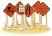 Lionel 32902 Construction Zone Sign Set / 6pk