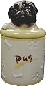 PUG - DOG TREAT JAR, SS-D-CJ011