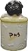 PUG - DOG TREAT JAR, SS-D-CJ011