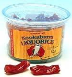 Kookaburra Cut Licorice - Red [12-Ounce Tub]