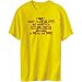 T-Shirt Mens Yellow 